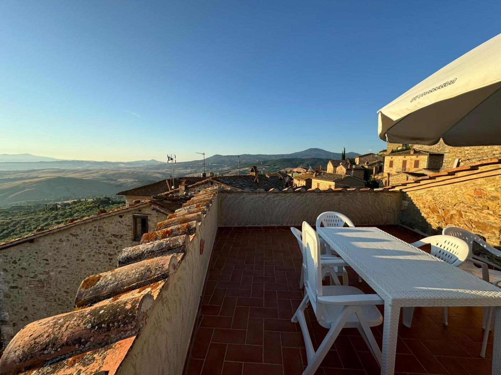 La Terrazza Sulla Val D'Orcia Apartment Castiglione dʼOrcia Exterior foto